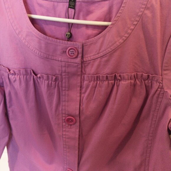 Talbots top purpilish-pink 12 - Picture 5 of 10